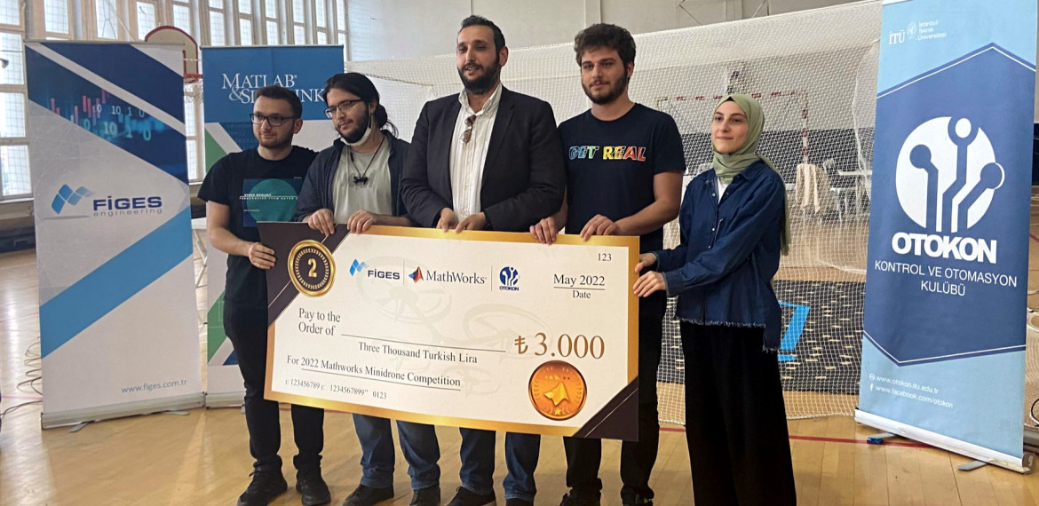 MathWorks Mini Drone Yarışması’nda İkincilik