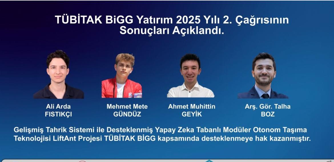 MarCO Takımı TÜBİTAK BiGG 2025/2 Çağrısında Büyük Başarı Elde Etti
